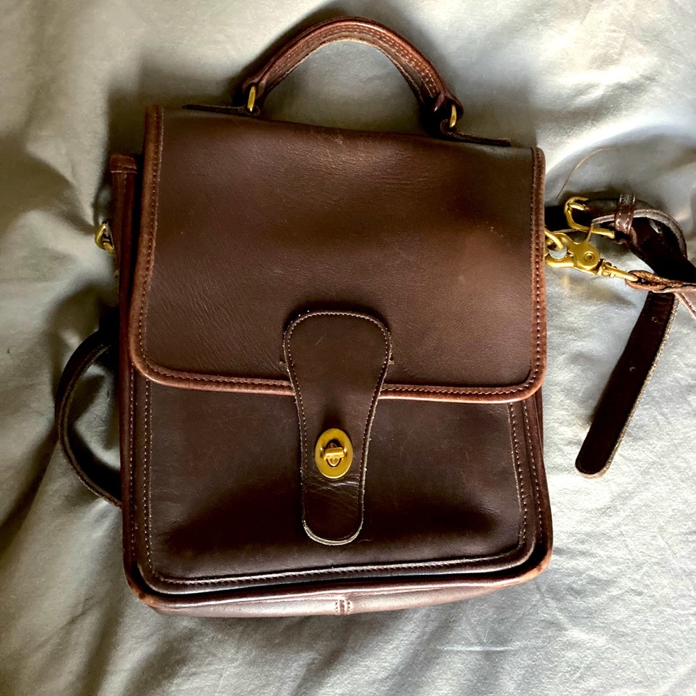 Coach Vintage Station Crossbody Purse Bag